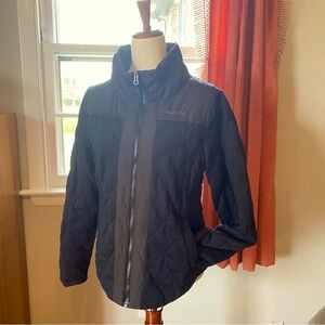 Quilted black Marmot jacket